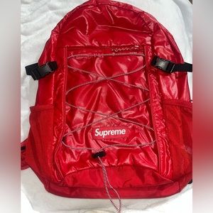 Supreme FW17 Backpack Red